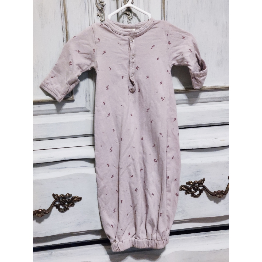 Kate Quinn Newborn Gown Floral NB